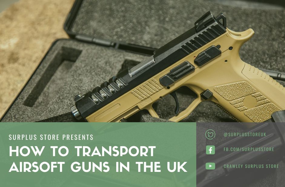 How to Transport Airsoft Guns in the UK