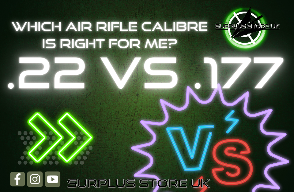 Which Air Rifle Calibre Is Right For Me? .22 Vs .177 Surplus Store