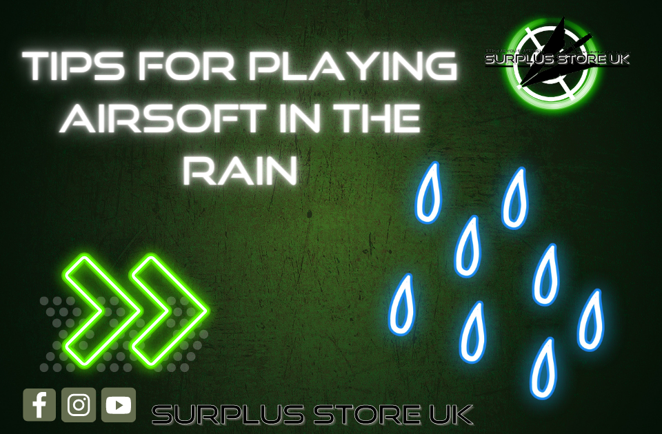 Tips for Playing Airsoft In The Rain Surplus Store