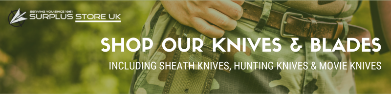 Shop out knives and blades