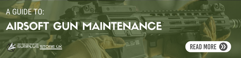 Airsoft gun maintenance