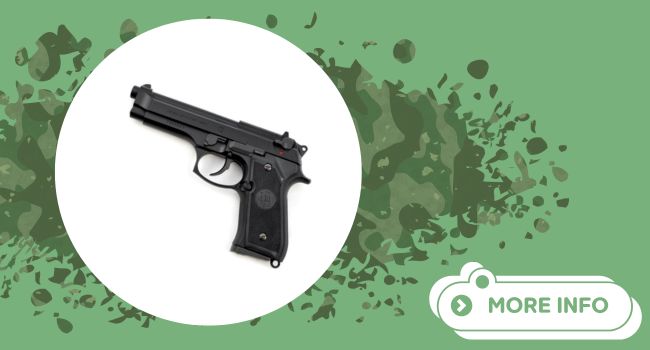 Tokyo Marui M92 Beretta 6mm Airsoft GBB RIF