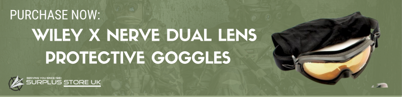 Wiley X Nerve dual lens protective goggles