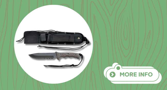 Schrade SCHF3 Sheath Knife