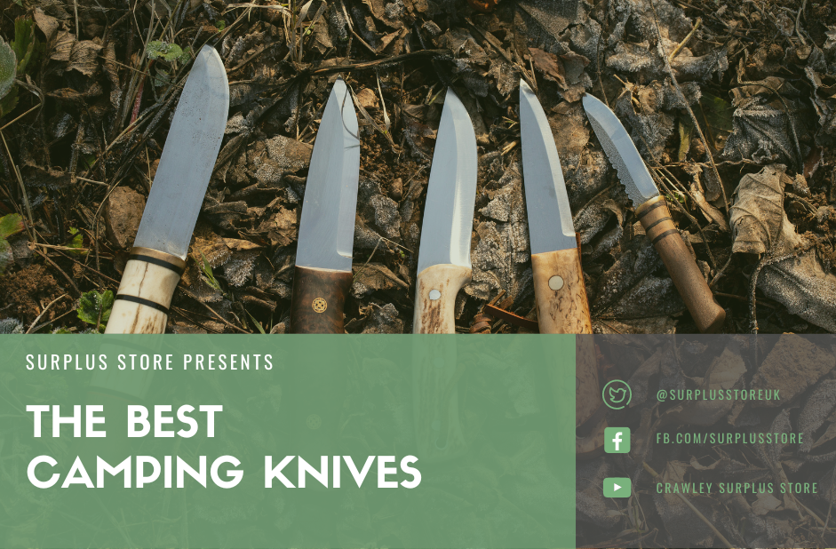 7 Best Camping Knives Surplus Store