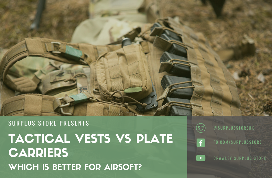 Tactical Vests Vs Plate Carriers: Which is Better For Airsoft?