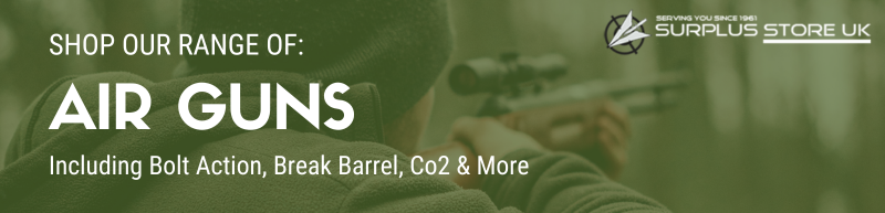 Air guns available at Surplus Store