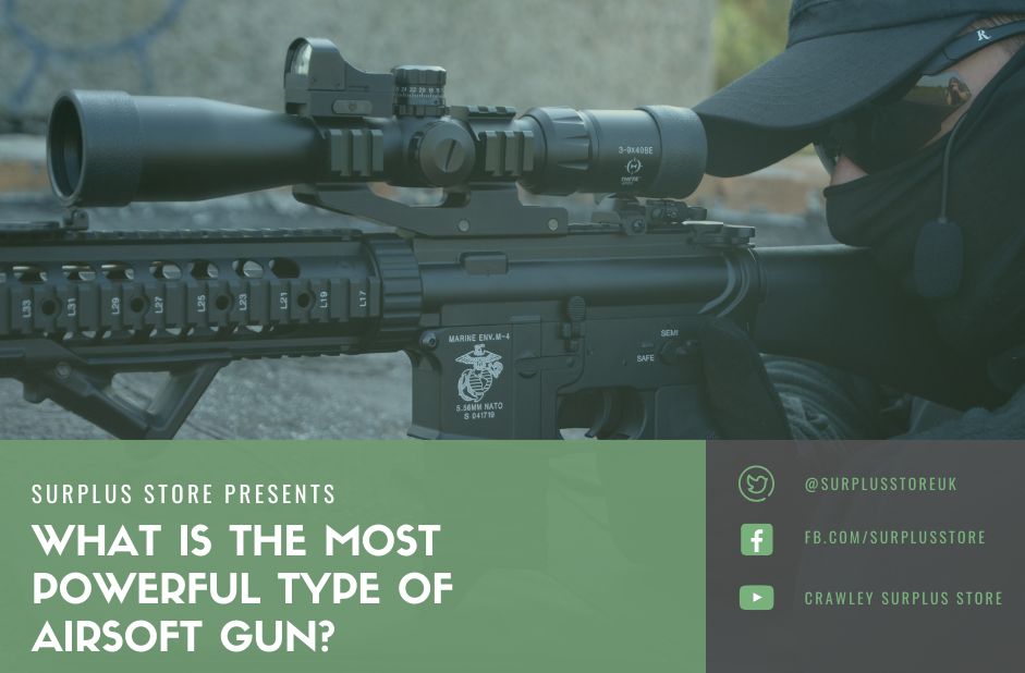 What is the Most Powerful Type of Airsoft Gun?