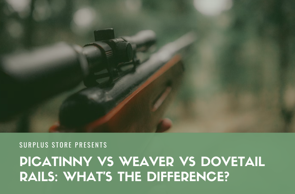 Picatinny vs Weaver vs Dovetail Rails​: What’s the Difference?