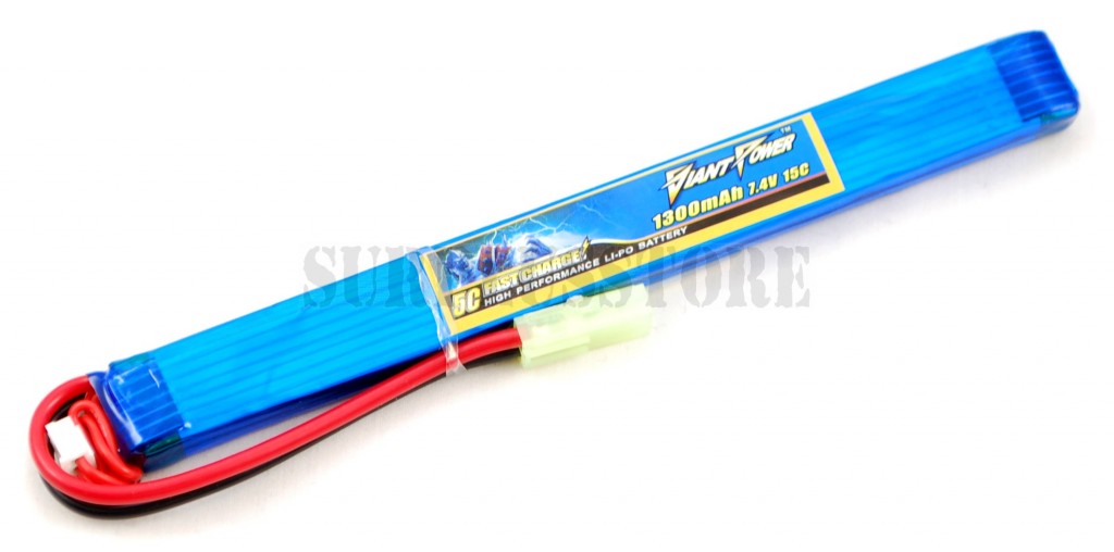 Giant Power LiPo battery for use in airsoft weapons and airsoft guns UK