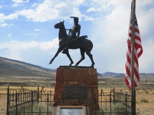 The grave of John "Liver Eating" Johnson 