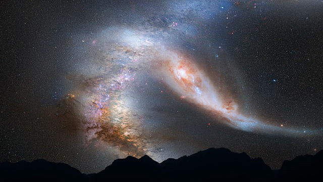Outer space, where Bronze Age iron originated. 