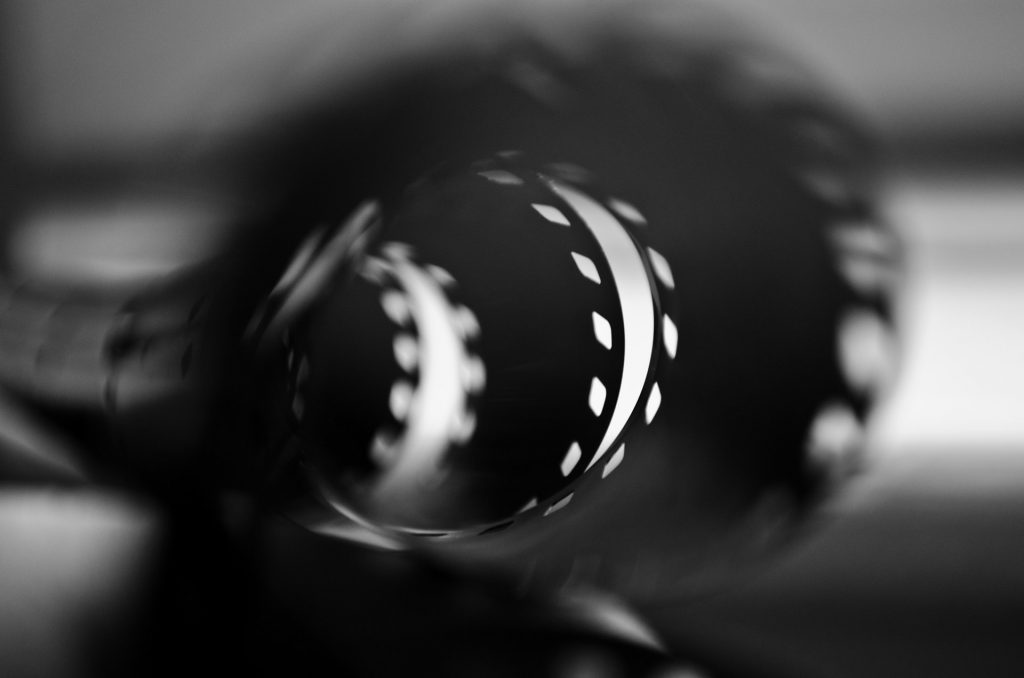 A reel of film. 