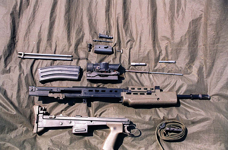 L85A1 field stripped