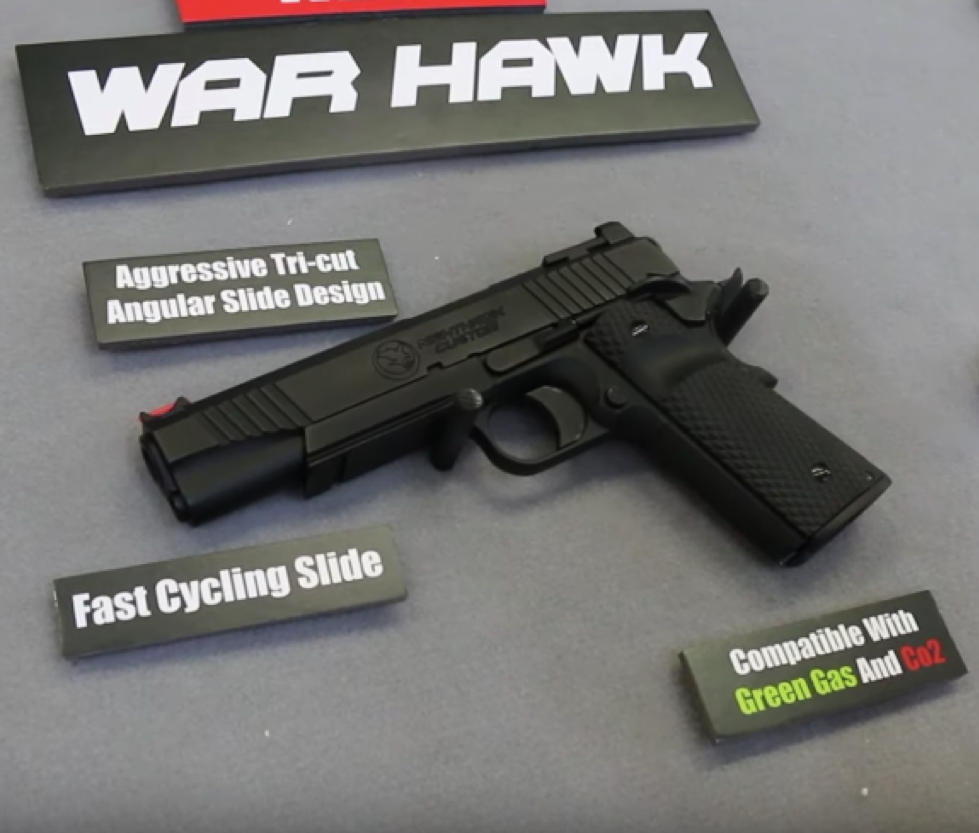 Airsoft Pistol Red Wolf Night Hawk