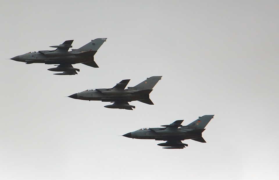 Nearly retired Tornado fighter jets