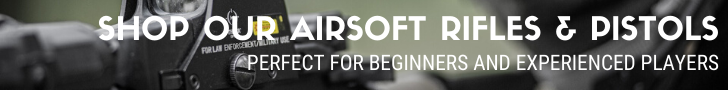 Airsoft Rifle Banner