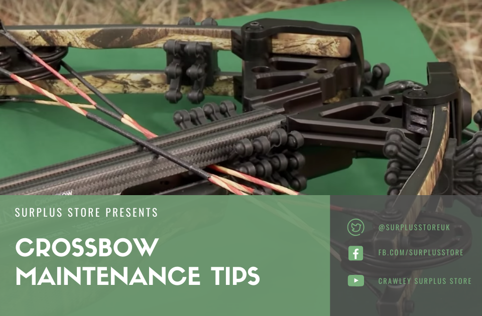 Crossbow maintenance tips