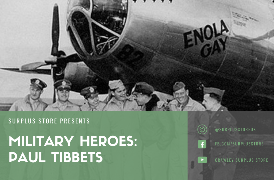 Military heroes Paul Tibbets