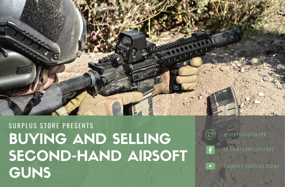 Second hand airsoft banner